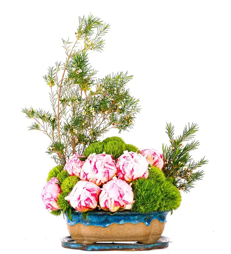 Bartın Art of Ceramic Series - Mix Şakayık (Peony) Tasarım Siparişi