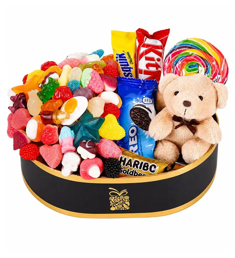 Charms Peluşlu Jelly&Çikolata Kutusu v2 - Aksaray çiçek siparişi