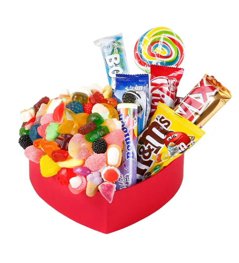 Jelly Ve Çikolata Aşk Kutusu - Aksaray çiçek siparişi