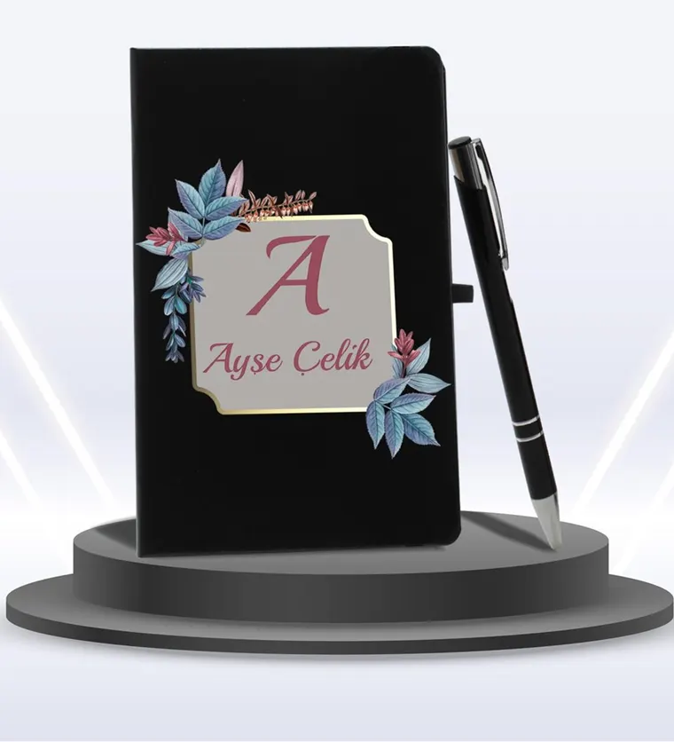 Van Kişiye Özel Ajanda Defter & Roller Kalem Hediye Seti Siparişi